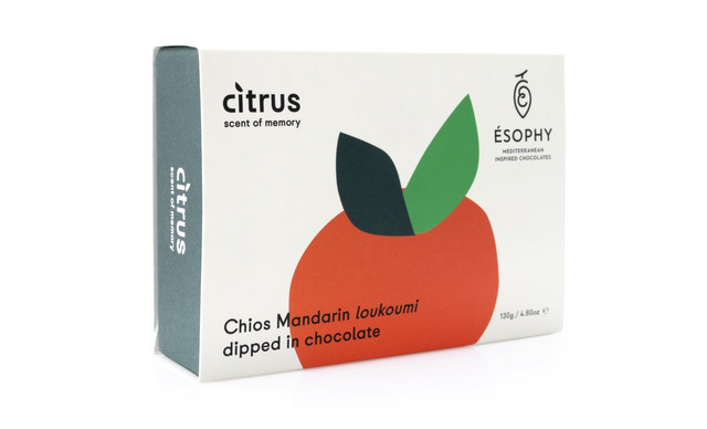 CITRUS & ÉSOPHY: Ενώνουν τις δυνάμεις τους και δημιουργούν το απολαυστικό λουκούμι με Χιώτικο μανταρίνι, με επικάλυψη μαύρης σοκολάτας με 65% κακάο