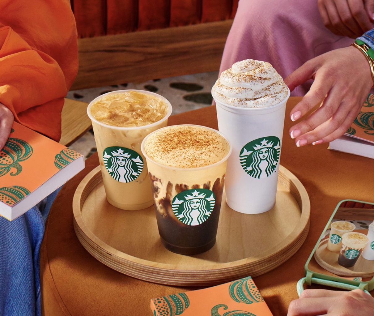 Nέες premium γεύσεις Starbucks® at Ηome, Caramel Latte, Cinnamon Dolce Latte και Toffee Nut Latte.